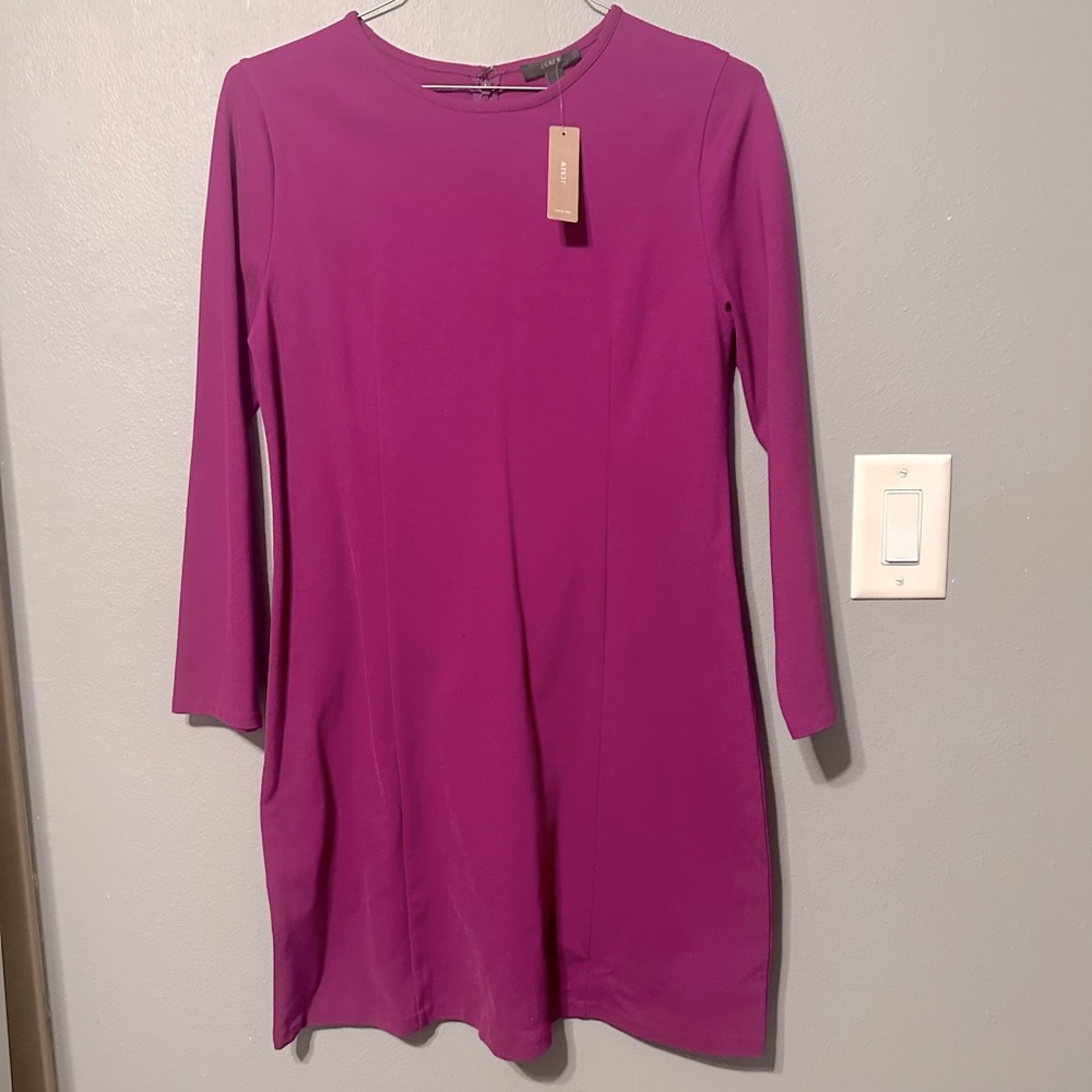 J Crew Long-Sleeve Sheath Dress NWT - PL
